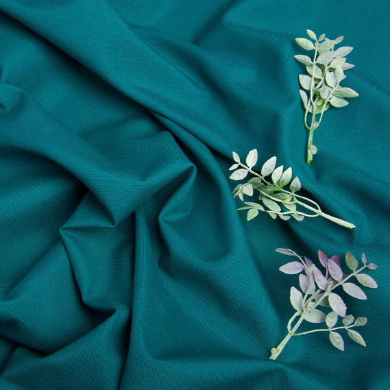 Тканина декоративна бавовна з водовідштовхувальним просоченням, 180 см, 215 гр/м2, для скатертин, штор, декору DRM-4580 зелений, фото 4 Тканина декоративна бавовна з водовідштовхувальним просоченням, 180 см, 215 гр/м2, для скатертин, штор, декору DRM-4580 зелений, фото 4