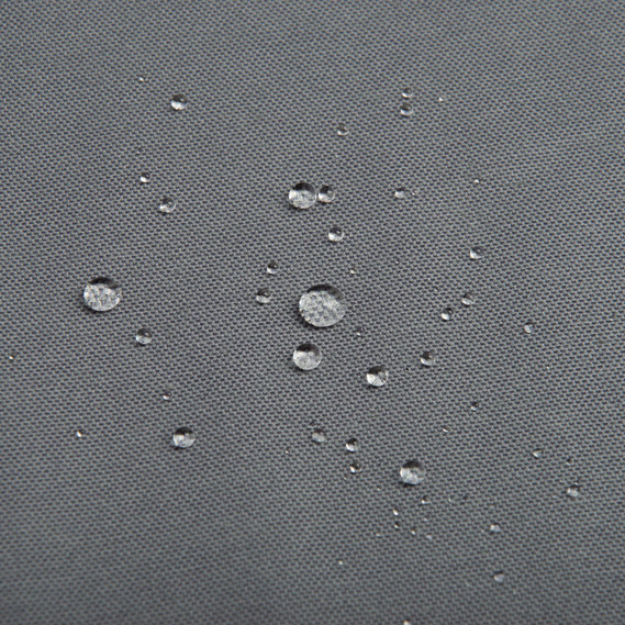 Тканина декоративна бавовна з водовідштовхувальним просоченням, 180 см, 215 гр/м2, для скатертин, штор, декору TDPBM0372-сірий, фото 3