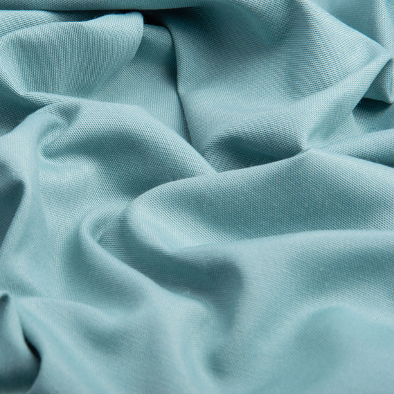 Ткань декоративная хлопок с водоотталкивающей пропиткой, 180 см, 215 гр/м2, для скатертей, штор, декора DRM-4046 сіро/блакитна, фото 2