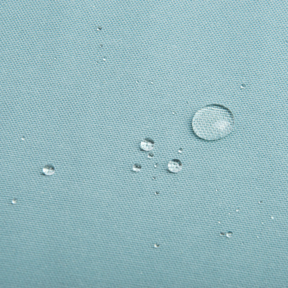 Ткань декоративная хлопок с водоотталкивающей пропиткой, 180 см, 215 гр/м2, для скатертей, штор, декора DRM-4046 сіро/блакитна, фото 3