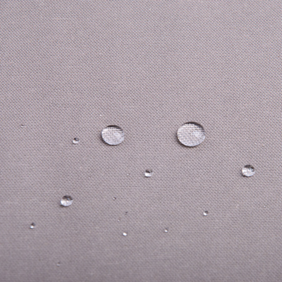 Ткань декоративная хлопок с водоотталкивающей пропиткой, 180 см, 215 гр/м2, для скатертей, штор, декора DRК-8080 т/мокко, фото 3