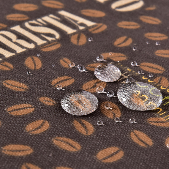 Скатерть с водоотталкивающей пропиткой IDEIA 140х170 см хлопок кава, фото 2