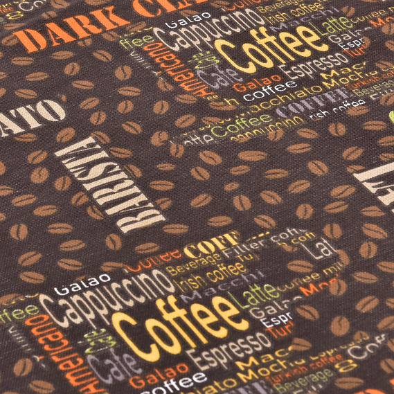 Скатерть с водоотталкивающей пропиткой IDEIA 140х170 см хлопок кава, фото 4