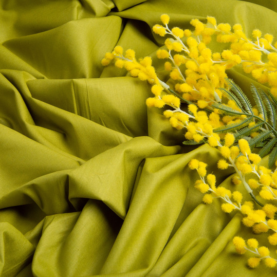 Тканина бязь ранфорс для постільної білизни, бавовна 130 гр/м2, 240 см V-66 св/хакі, фото 3