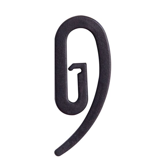 Крючки для штор, тюля и карнизов Сигма 100 шт пластик чорний, фото 1