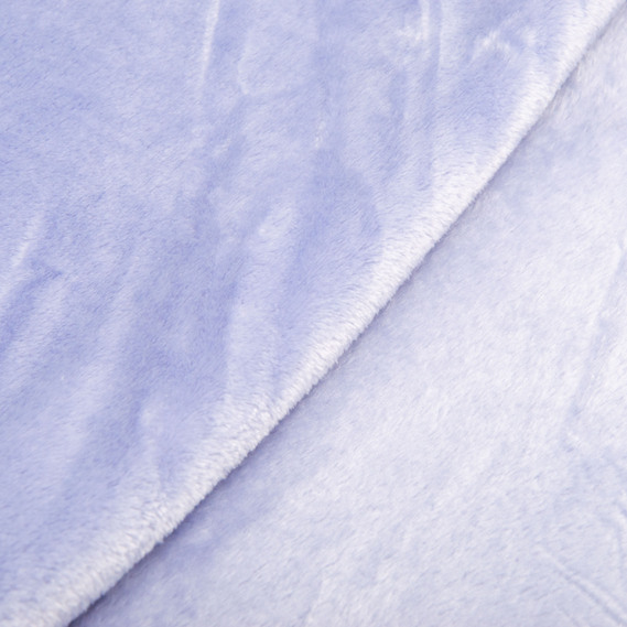 Ткань махровое полотно Велсофт, мягкая ткань для пледов, халатов, пижам, покрывал лілове, фото 3