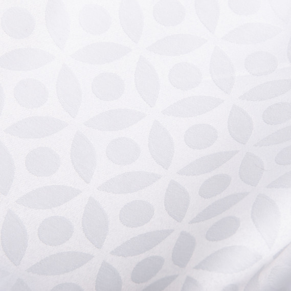 Ткань декоративная жаккард с водоотталкивающей пропиткой, для скатертей, штор, декора  біла, фото 3