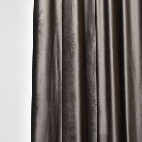 Тканина портьєрна однотонна Бархат, 295 см, 365 гр/м2, шторна тканина, тканина для штор, штори, портьєри, гардіни, тканина для гардин V-5 хакі, фото 3