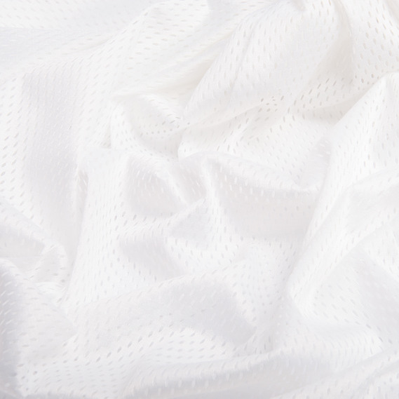 Тканина сітка підкладкова V-1002 біла, фото 2