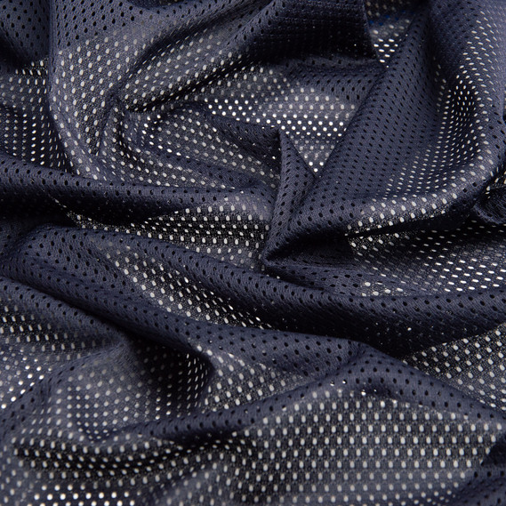 Тканина сітка підкладкова V-5 т/синя, фото 2