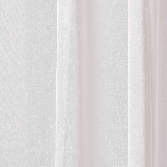 Ткань тюль рогожка с вышивкой Luiza молоко, фото 6 Ткань тюль рогожка с вышивкой Luiza молоко, фото 6