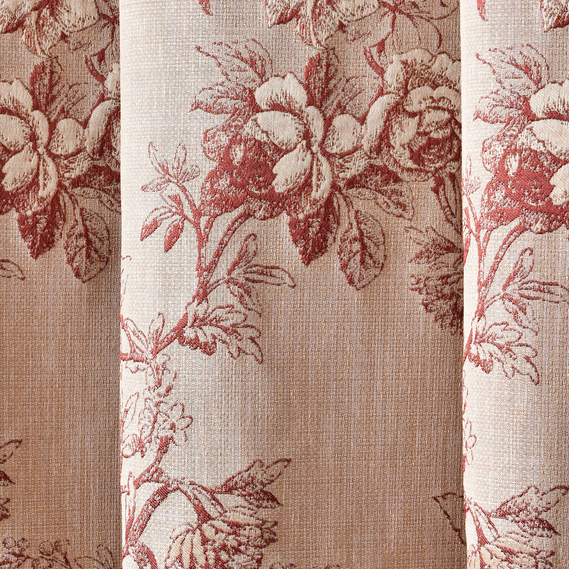 Ткань портьерная Фонлук V-8 теракот, фото 3