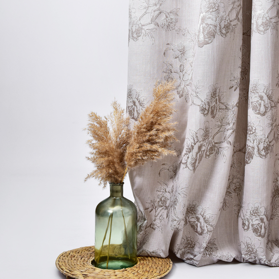 Тканина портьєрна Фонлук V-4 олива, фото 2