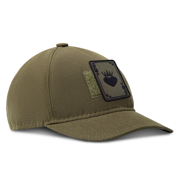 Набор шевронов 2 шт на липучке Карта Короля хаки, фото 4