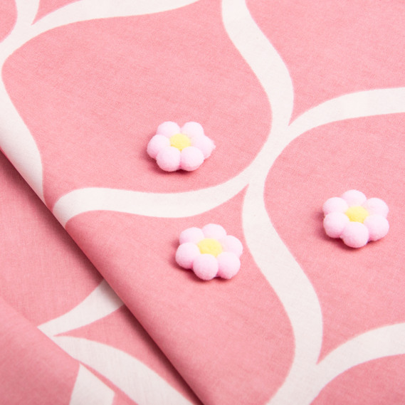 Ткань бязь ранфорс для постельного белья, хлопок, 130 гр/м2, 240 см 20311 v-02 Хвилі т.рожеві, фото 4 Ткань бязь ранфорс для постельного белья, хлопок, 130 гр/м2, 240 см 20311 v-02 Хвилі т.рожеві, фото 4