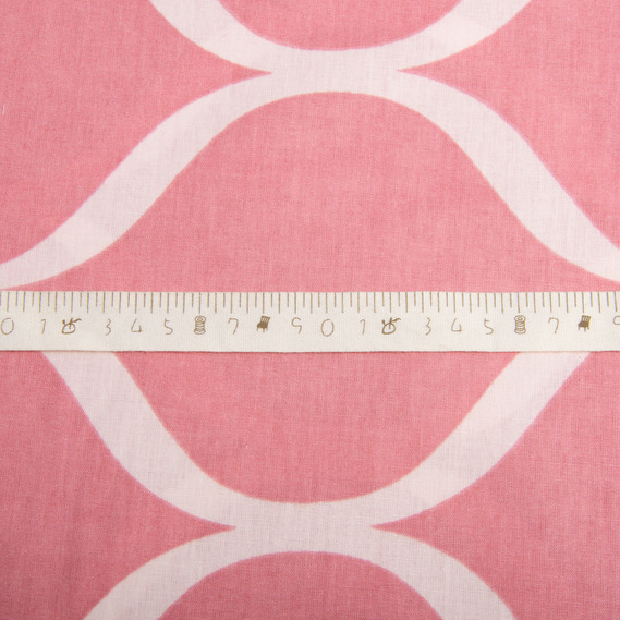 Ткань бязь ранфорс для постельного белья, хлопок, 130 гр/м2, 240 см 20311 v-02 Хвилі т.рожеві, фото 5 Ткань бязь ранфорс для постельного белья, хлопок, 130 гр/м2, 240 см 20311 v-02 Хвилі т.рожеві, фото 5