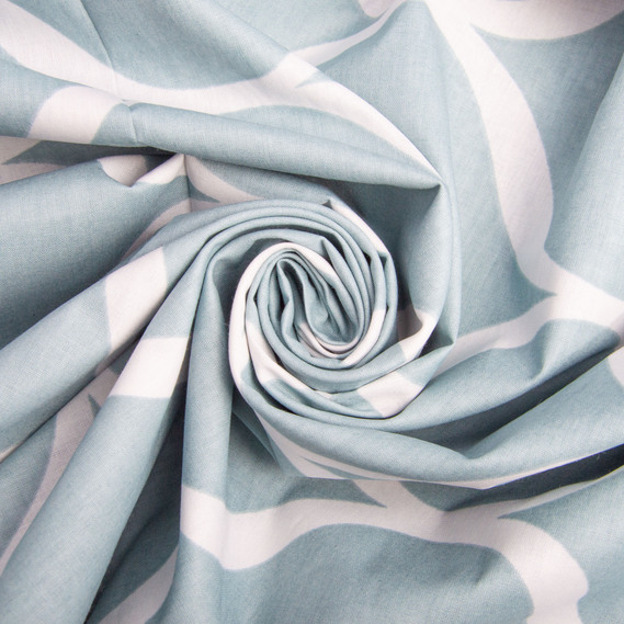 Тканина бязь ранфорс для постільної білизни, бавовна, 130 гр/м2, 240 см 20311 v-07 Хвилі полин, фото 1 Тканина бязь ранфорс для постільної білизни, бавовна, 130 гр/м2, 240 см 20311 v-07 Хвилі полин, фото 1