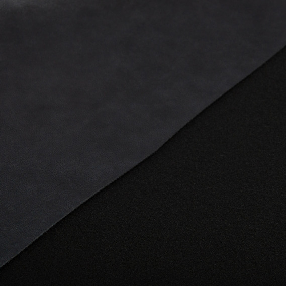 The fabric is furniture-grade PES FUTURE 0705 with a gloss finish, weighing 610 g/m2, in black, фото 3