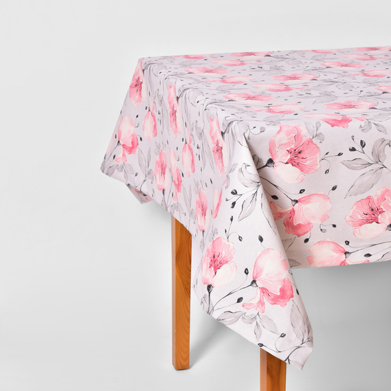 Скатертина з водовідштовхувальним просоченням IDEIA 140х170 см бавовна магнолія, фото 1 Скатертина з водовідштовхувальним просоченням IDEIA 140х170 см бавовна магнолія, фото 1
