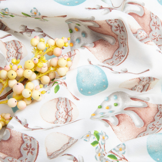 The decorative fabric Freedom tablecloth великдень м`ята, фото 4