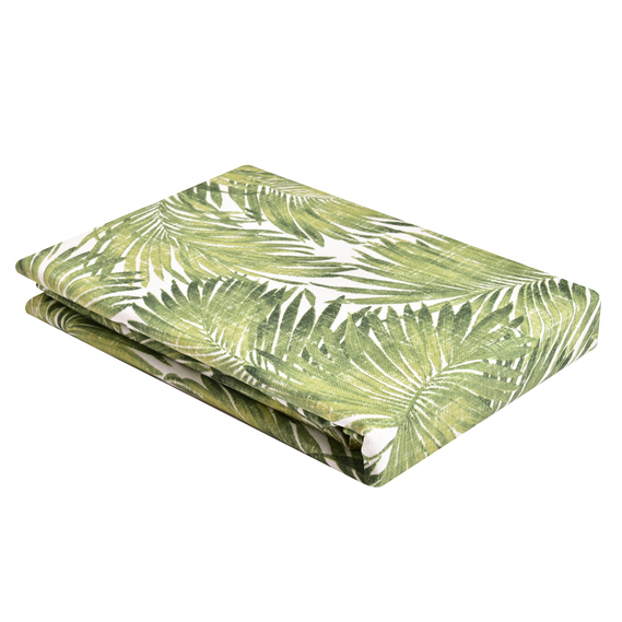 Скатертина з водовідштовхувальним просоченням IDEIA 140х170 см бавовна папороть олива, фото 8