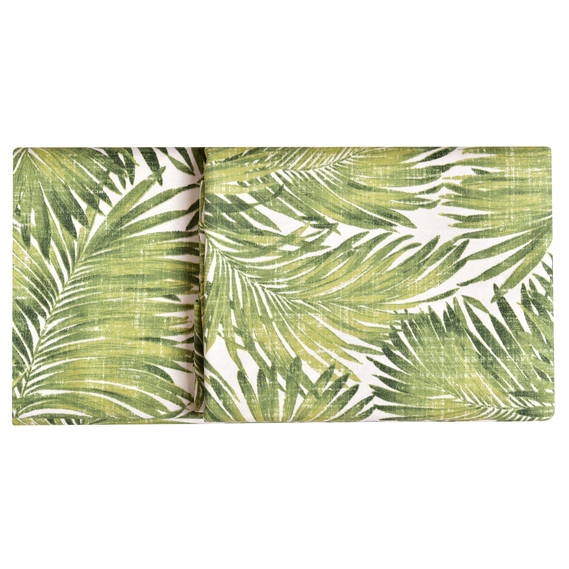 Скатертина з водовідштовхувальним просоченням IDEIA 140х170 см бавовна папороть олива, фото 9