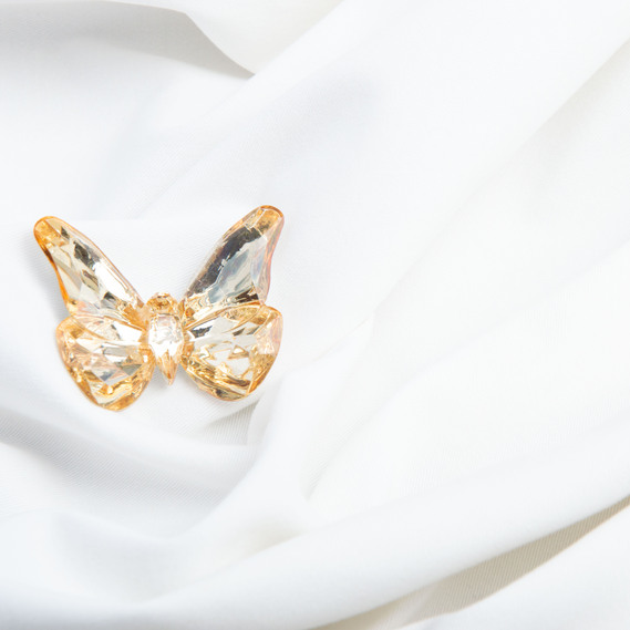 Ткань однотонная коттон джинс стрейч молоко, фото 3