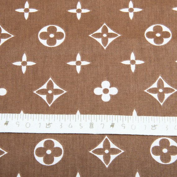 Тканина бязь ранфорс для постільної білизни 2,4 м LV комп шоколад, фото 4 Тканина бязь ранфорс для постільної білизни 2,4 м LV комп шоколад, фото 4