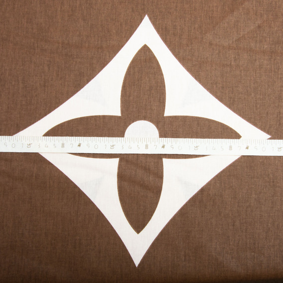 Ranfors calico fabric for bedclothes 2.4 m LV шоколад, фото 5