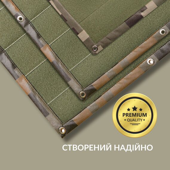 Патч Борд тактичний 61х92 см для шевронів нашивок та нагород складна панель-стенд з липучкою для колекціонерів та військових олива піксель, фото 8