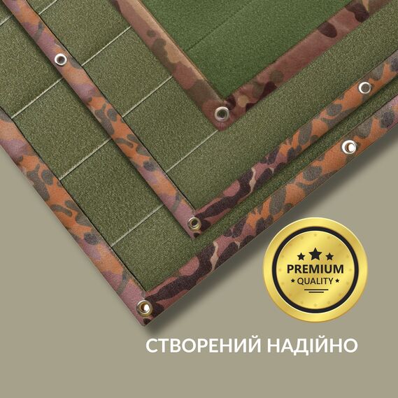 Патч Борд тактичний 61х92 см для шевронів нашивок та нагород складна панель-стенд з липучкою для колекціонерів та військових мультікам флектарн, фото 10