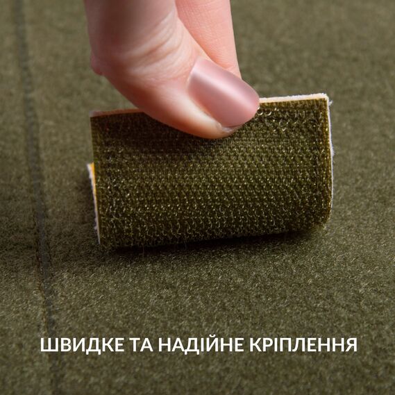 Патч Борд тактичний 69х110 см для шевронів нашивок та нагород складна панель-стенд з липучкою для колекціонерів та військових мультікам флектарн, фото 3