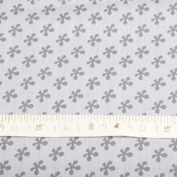 Тканина бавовна сатин для постільної білизни, натуральна тканина, постільна білизна 120 гр/м2 S-310-B клякса сіра, фото 4