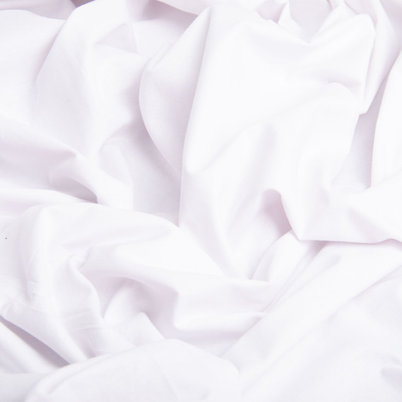 Тканина Бязь бавовна 2,2 GOLD LUX щіл.125 гр/м2 біла, фото 2 Тканина Бязь бавовна 2,2 GOLD LUX щіл.125 гр/м2 біла, фото 2