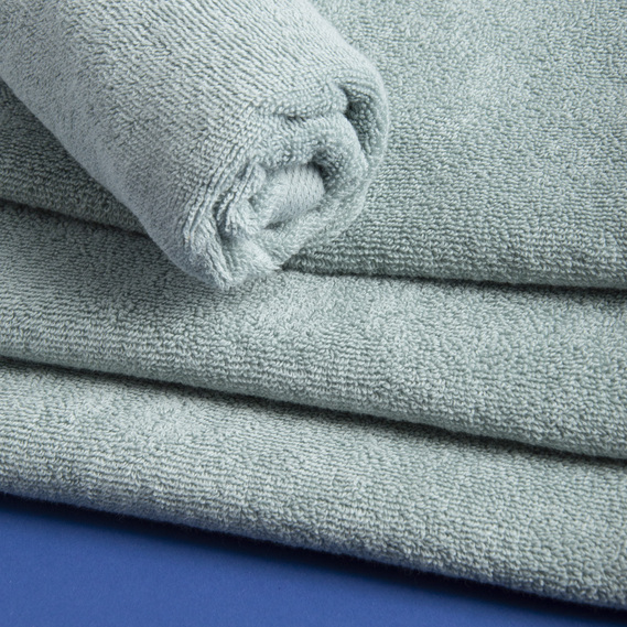 Terry bath towel 70x140 Softness density 500 g/m2 cotton м’ята , фото 4