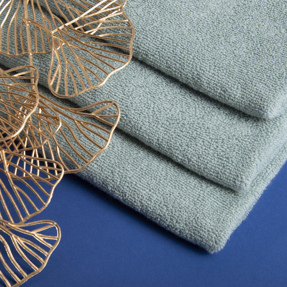 Terry bath towel 70x140 Softness density 500 g/m2 cotton м’ята , фото 8