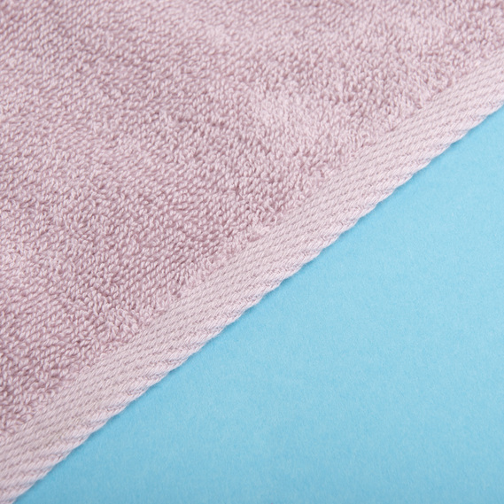 Terry bath towel 50х90 Softness density 500 g/m2 cotton пудра, фото 7