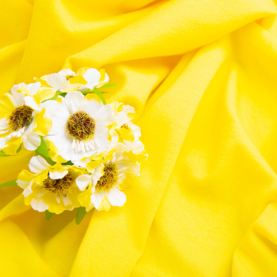 Тканина кулір з еластаном лимон, фото 3 Тканина кулір з еластаном лимон, фото 3