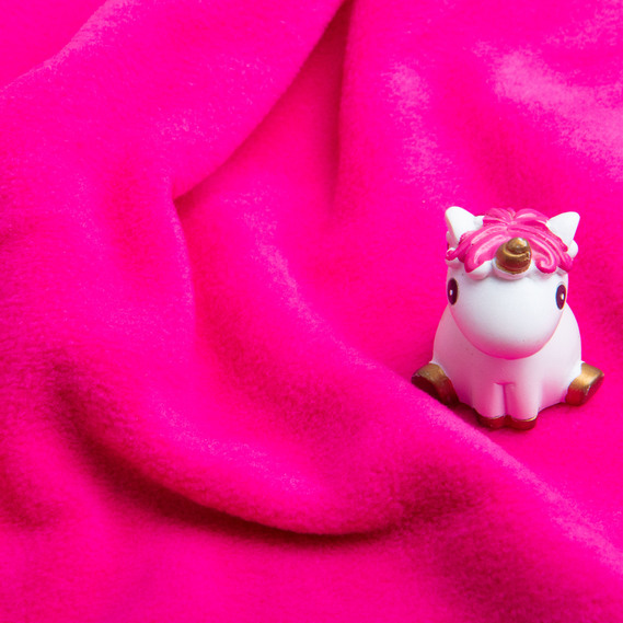 Тканина фліс однотонна 280 гр/м2 тепла тканина полар антипілінг, м`яка для флісовок, кофт, штанів малина, фото 4