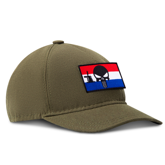 Set of chevrons 2 pcs with Velcro Punisher`s skull on the Flag of the Netherlands, Flag of the Netherlands, patch 5x8 cm, фото 4 Set of chevrons 2 pcs with Velcro Punisher`s skull on the Flag of the Netherlands, Flag of the Netherlands, patch 5x8 cm, фото 4