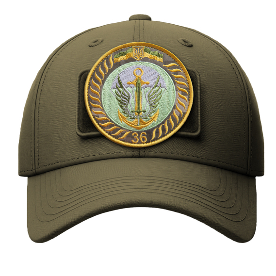 Набір шевронів 2 шт на липучці 36 Окрема десантно штурмова бригада на пікселі 8,8 см, вишитий патч нашивка, фото 3