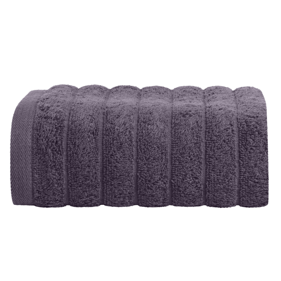 Полотенце махровое 50х80 Волна плотность 450 гр/м2 хлопок сірий, фото 1