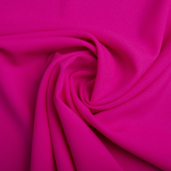 Ткань шифон Мосс креп, 145 см, 145 гр/м2 яскраво рожевий, фото 1 Ткань шифон Мосс креп, 145 см, 145 гр/м2 яскраво рожевий, фото 1