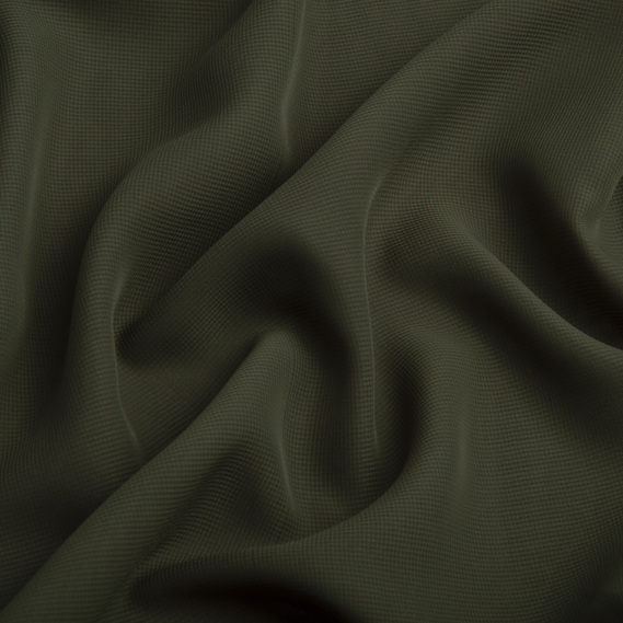 The fabric is chiffon with a multi-pattern design хакі, фото 2