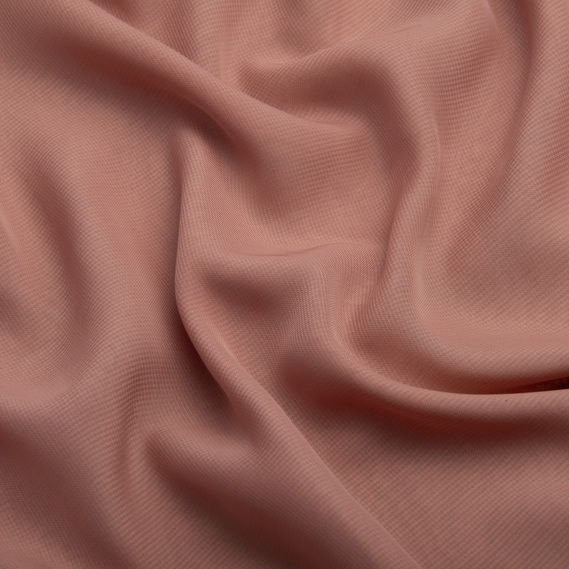 Тканина шифон Мульті 70 гр/м2 150 см напівпрозора, легка, повітряна для суконь, блузок та аксесуарів арахіс, фото 2