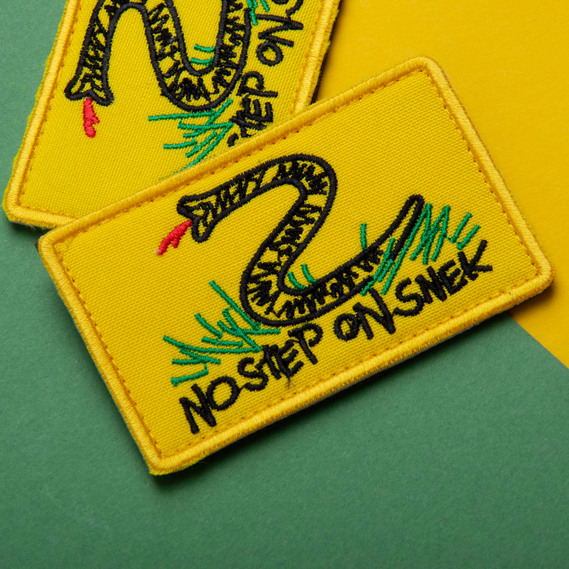 <p>Set of 2 "No step on snek" Patches with Velcro, 5x8 cm</p>, фото 4 <p>Set of 2 "No step on snek" Patches with Velcro, 5x8 cm</p>, фото 4