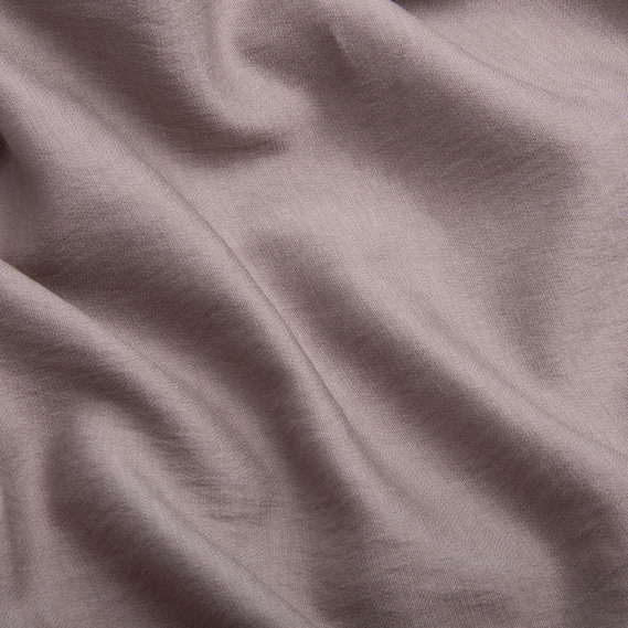 Тканина Льон однотонний Арія V-1307 сіро/беж, фото 2