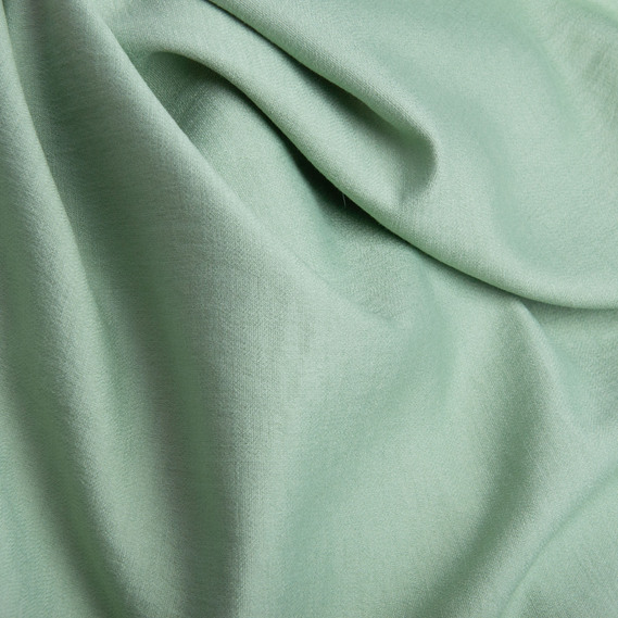 Тканина Льон однотонний Арія V-1372 полин, фото 2