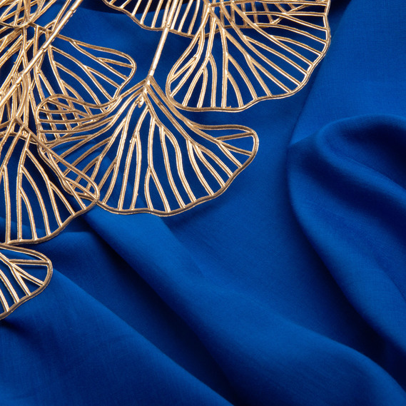 Ткань плательная КРІСТЕЛЬ 110 г/м2 електрик, фото 3