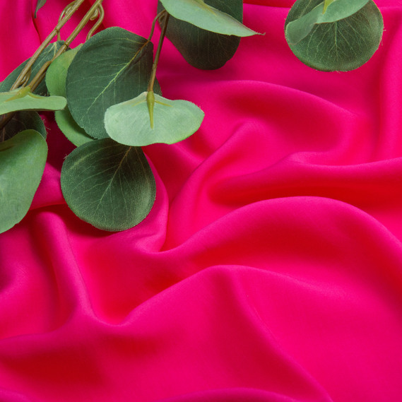 Ткань плательная КРІСТЕЛЬ 110 г/м2 малина, фото 3